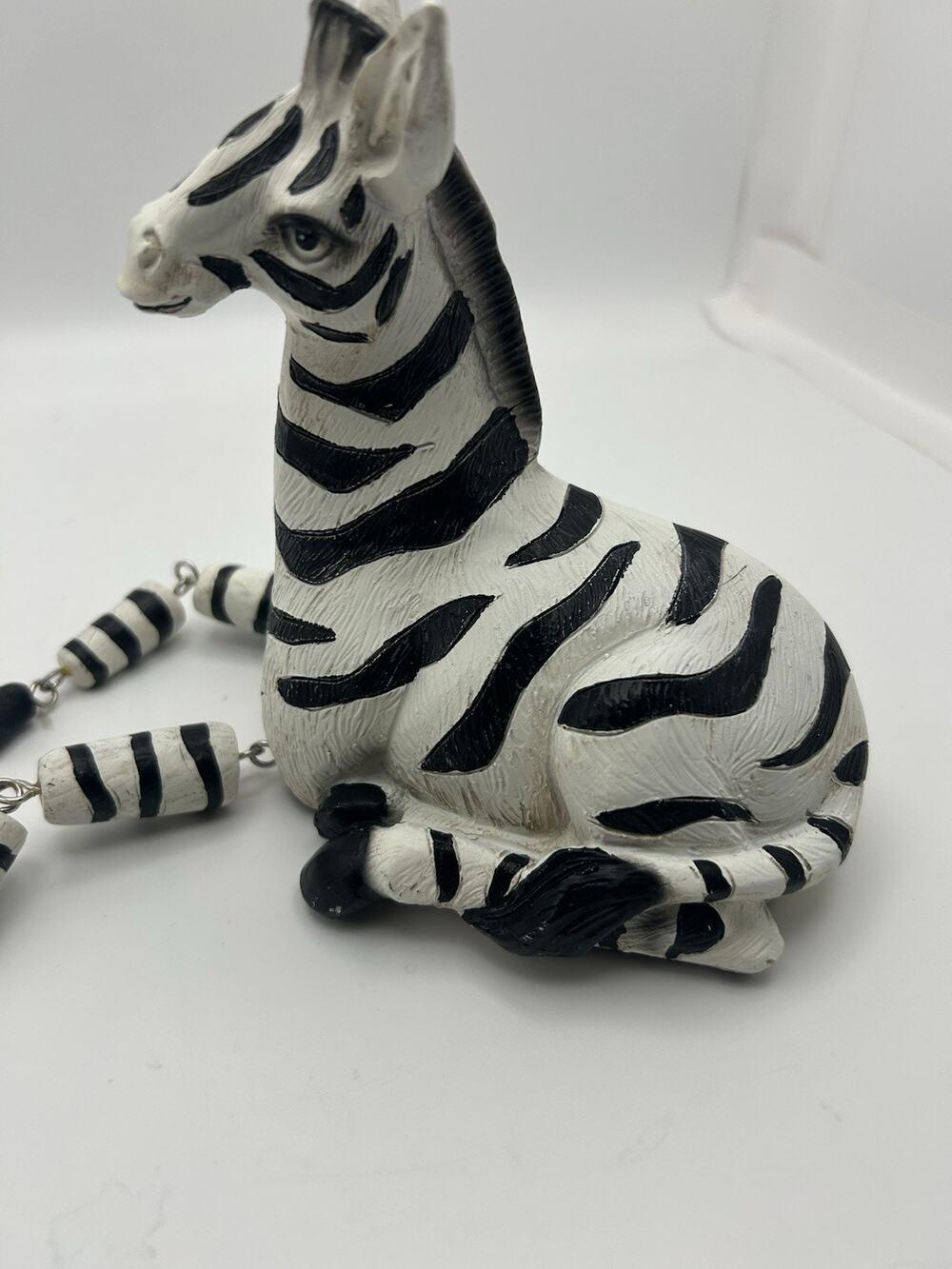 Zebra Shelf Sitter Figurine